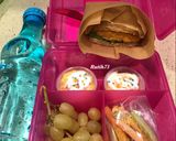 Foto langkah ke 3 dari resep Salmon Sandwich Bekal Anak.