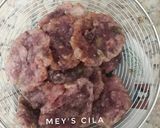 Foto langkah ke 8 dari resep Cireng Ubi Ungu (no msg).
