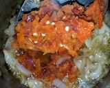 A picture of step 1 of Yam egg roll.