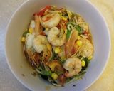 Foto langkah ke 5 dari resep Tumis Udang Sayuran.