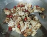 A picture of step 3 of Falahari Aloo.