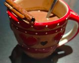 A picture of step 4 of Cinnamon Hot Chocolate.