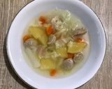 Foto langkah ke 4 dari resep Sup Sayur Bakso (frozen).