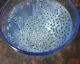A picture of step 3 of Sabja Lemonade.