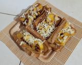 Foto langkah ke 4 dari resep Roti Bakar Pisang Keju.