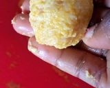 A picture of step 3 of Yam akara.