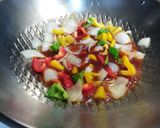 A picture of step 4 of Sweet and Sour Chicken Strips.