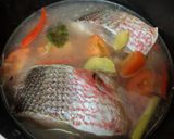 Foto langkah ke 4 dari resep Sop Ikan #postingrame2_sop.