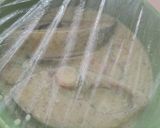 A picture of step 4 of Bhapa Ilish or Steamed Hilsa in microwave.