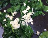 Foto del paso 2 de la receta: Patata rellena de espinaca