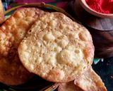 A picture of step 1 of Aloo PAPDI.
