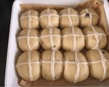 A picture of step 6 of Hot cross buns:.