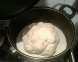 Foto del paso 1 de la receta: Coliflor tiernizado en leche