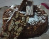 Foto langkah ke 4 dari resep Chocolatos biscuit cake.