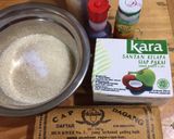Foto langkah ke 1 dari resep Es gabus warna warni - Es hunkwe - es roti.