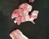 A picture of step 1 of My Marinated Sirracha Pork.