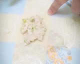A picture of step 5 of White sauce box patties.