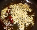 A picture of step 1 of Red Amaranth (Leaf/ Saag) with Rice.
