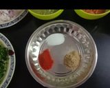 A picture of step 2 of Bhel Puri.