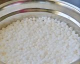 A picture of step 1 of Sabudana Momos.