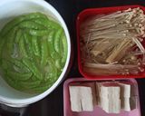 Foto langkah ke 1 dari resep Mun Tahu Enoki.