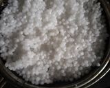 A picture of step 1 of Sabudana pulao.
