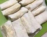 Foto langkah ke 2 dari resep Lumpia Tahu Telur.