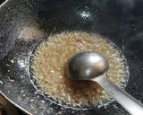 A picture of step 5 of Dhaba style paneer tikka masala gravy.