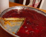 Foto del passaggio 8 della ricetta Cheesecake di Ricotta con marmellata di prugne