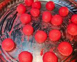 रेड रसमलाई (red rasmalai recipe in Hindi) रेसिपी चरण 4 फोटो