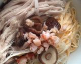Hình bước làm 6 của món Bún thang
