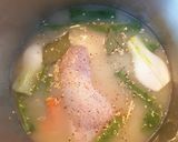 A picture of step 3 of Chicken and Vegetable Soup in a Pressure Cooker.