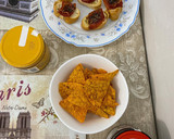 Foto del paso 2 de la receta: Crujiente de jamón serrano airfryer