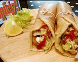 A picture of step 2 of Chicken reshmi kabbab Rolls.