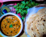 मेथी मटर मलाई इन रेड ग्रेवी (Methi matar malai in red gravy recipe in hindi) रेसिपी चरण 4 फोटो
