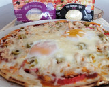Foto del paso 8 de la receta: Pizza de atún y huevo en sartén