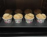Foto langkah ke 6 dari resep Banana Muffin with Peanut Butter (eggless).