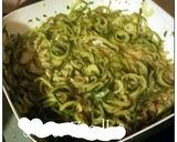 A picture of step 2 of Chicken Garlic Alfredo Zoodles.
