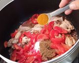 A picture of step 3 of Ridge Gourd (Turai) With Chicken Wings.