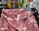 Foto del paso 1 de la receta: Carne al horno/agujas parrilleras