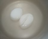 A picture of step 1 of Egg sandwiches.