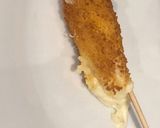 Une image de l'étape 5 de Œufs cocotte avec des mouillettes de gruyère panés.