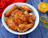 A picture of step 5 of Orange Marmalade Chicken Wings.