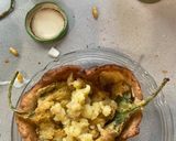 A picture of step 4 of Katori chaat.