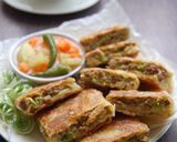 Foto langkah ke 8 dari resep Martabak Telur (ala abang2).