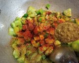 A picture of step 2 of Zhatpat kakdi(kheera)ki sabji.