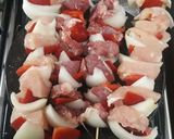 Foto del paso 1 de la receta: Brochettes de pollo o bondiola de cerdo
