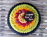 Foto langkah ke 5 dari resep Pie Buah Jumbo.