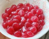Hình bước làm 2 của món Trà đào trân châu thanh long đỏ