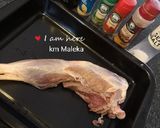 A picture of step 2 of Goat leg.